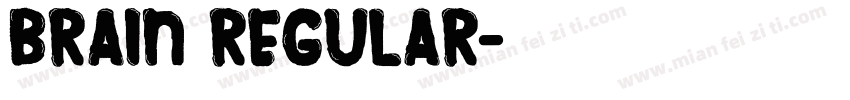 Brain Regular字体转换